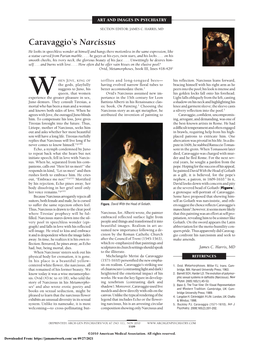 Caravaggio's Narcissus