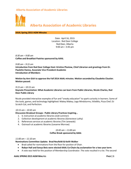 Alberta Association of Academic Libraries
