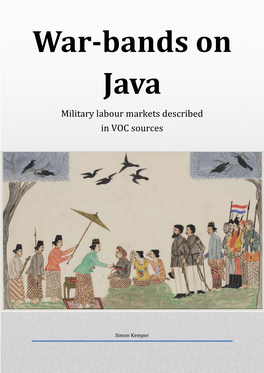 War-Bands on Java Military Labour Markets Described