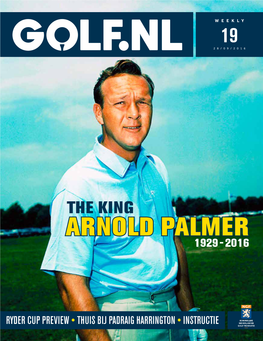 Arnold Palmer 1929 - 2016