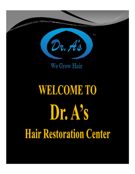 WELCOME to Hair Restoration Center