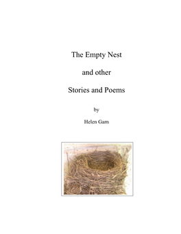 The Empty Nest and Other Stories and Poems