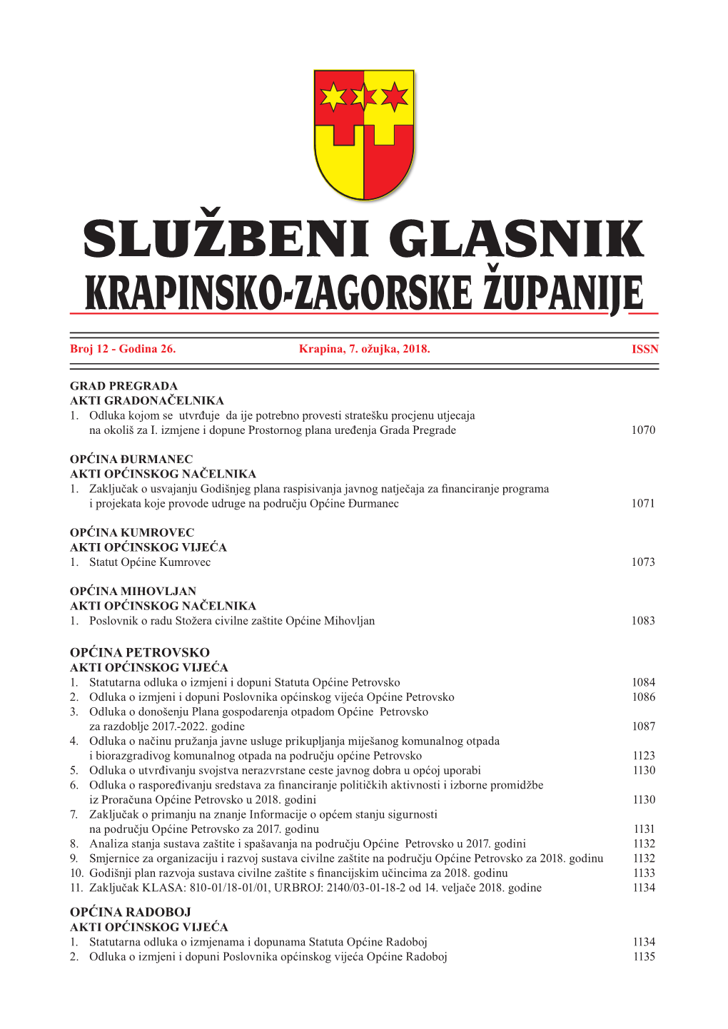 Općina Petrovsko Općina Radoboj