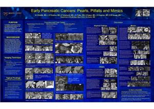 Early Pancreatic Cancers: Pearls, Pitfalls and Mimics