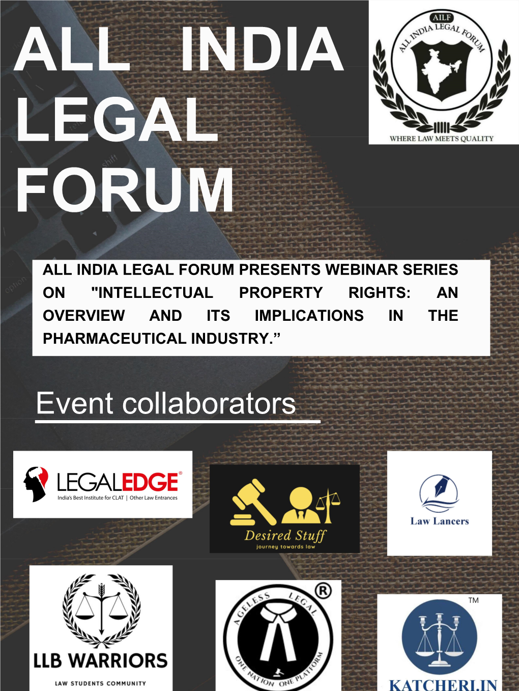 India Legal Forum Presents Webinar Series on 