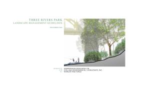 Three Rivers Park Landscape Management Guidelines