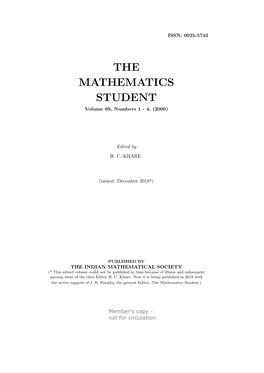 Math Student 2000