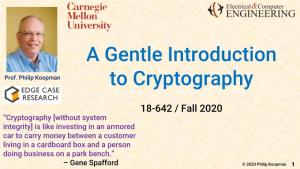 A Gentle Introduction to Cryptography