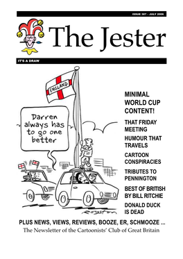 The Jester Issue 387 – July 2006 Ccgb Online