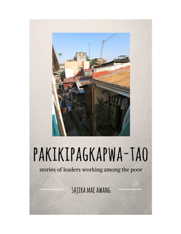 Pakikipagkapwa-Tao: Stories of Leaders Working Among the Poor