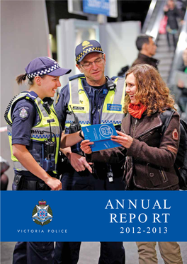 Annual Report 2012-2013 Victoria Police Commissioners 1853 -2013