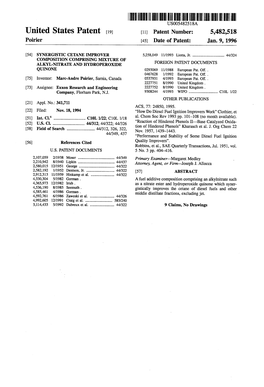 |||||IIII US005482.518A United States Patent (19) 11 Patent Number: 5,482,518 Poirier 45) Date of Patent: Jan