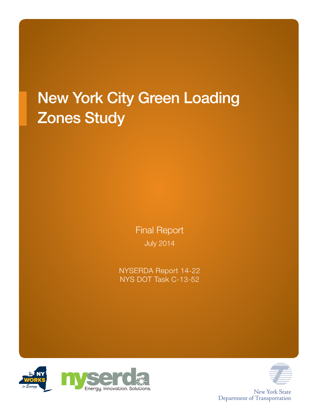 New York City Green Loading Zones Study