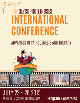 4Th Glycoproteinoses International Conference Advances in Pathogenesis and Therapy