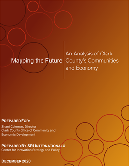 Mapping the Future: an Analysis of Clark County's Communities And