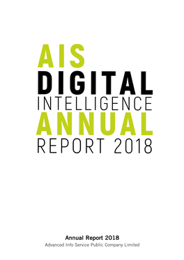 Annual Report 2018 Advanced Info Service Public Company Limited