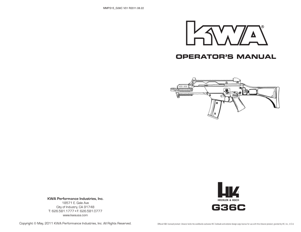 Operator's Manual