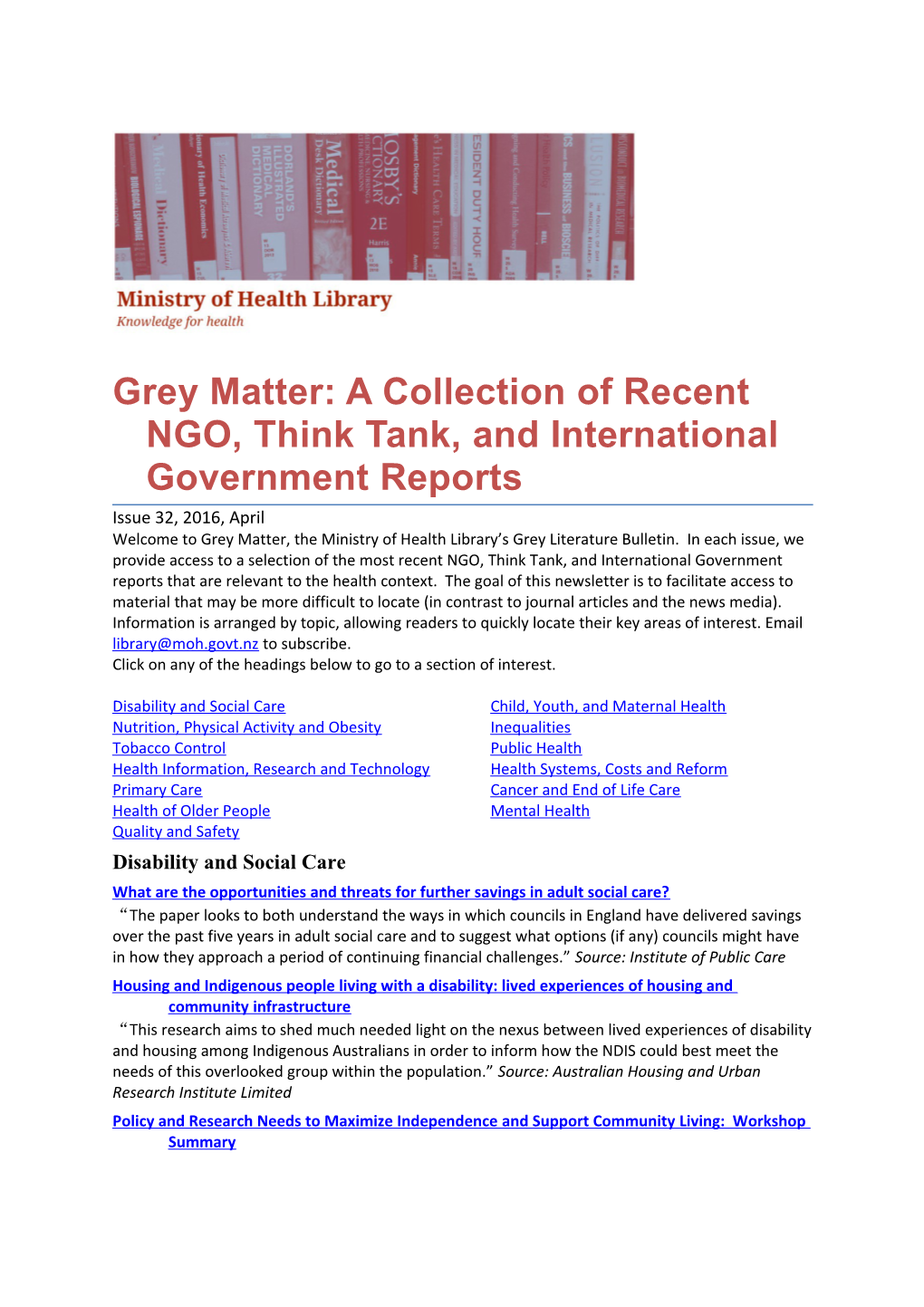 Grey Matter, Issue 7, February 2014