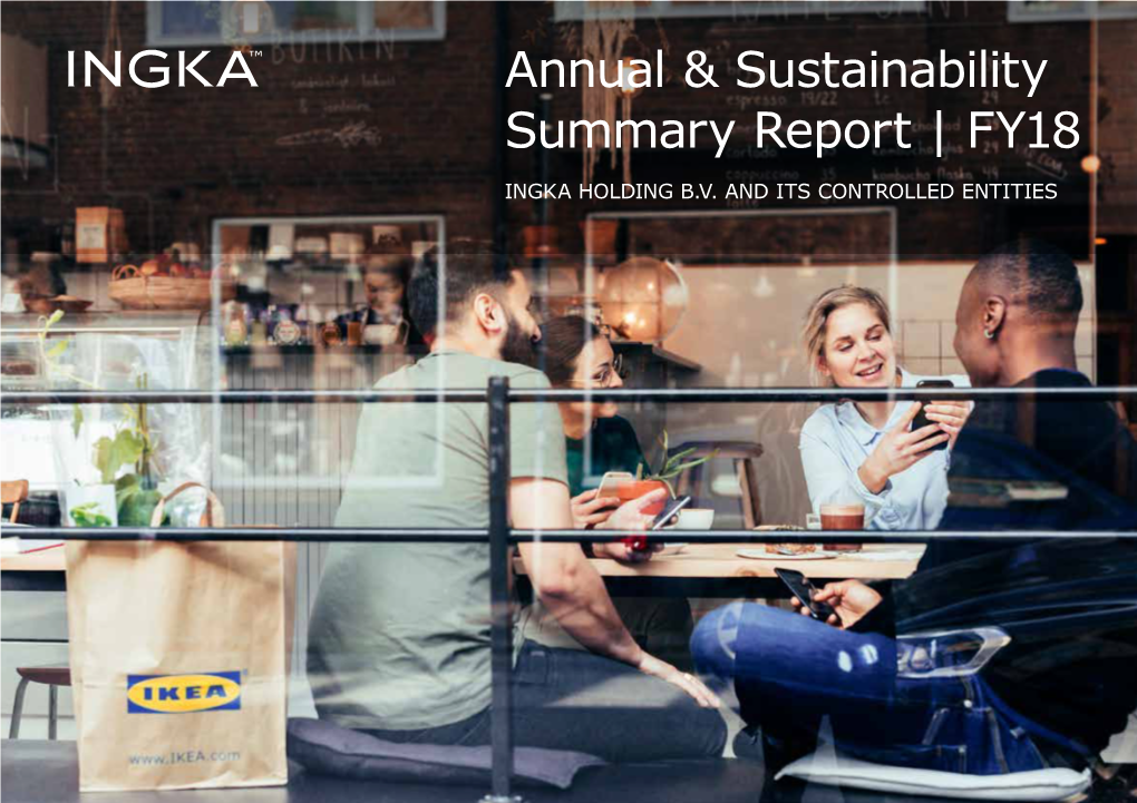 Annual & Sustainability Summary Report | FY18