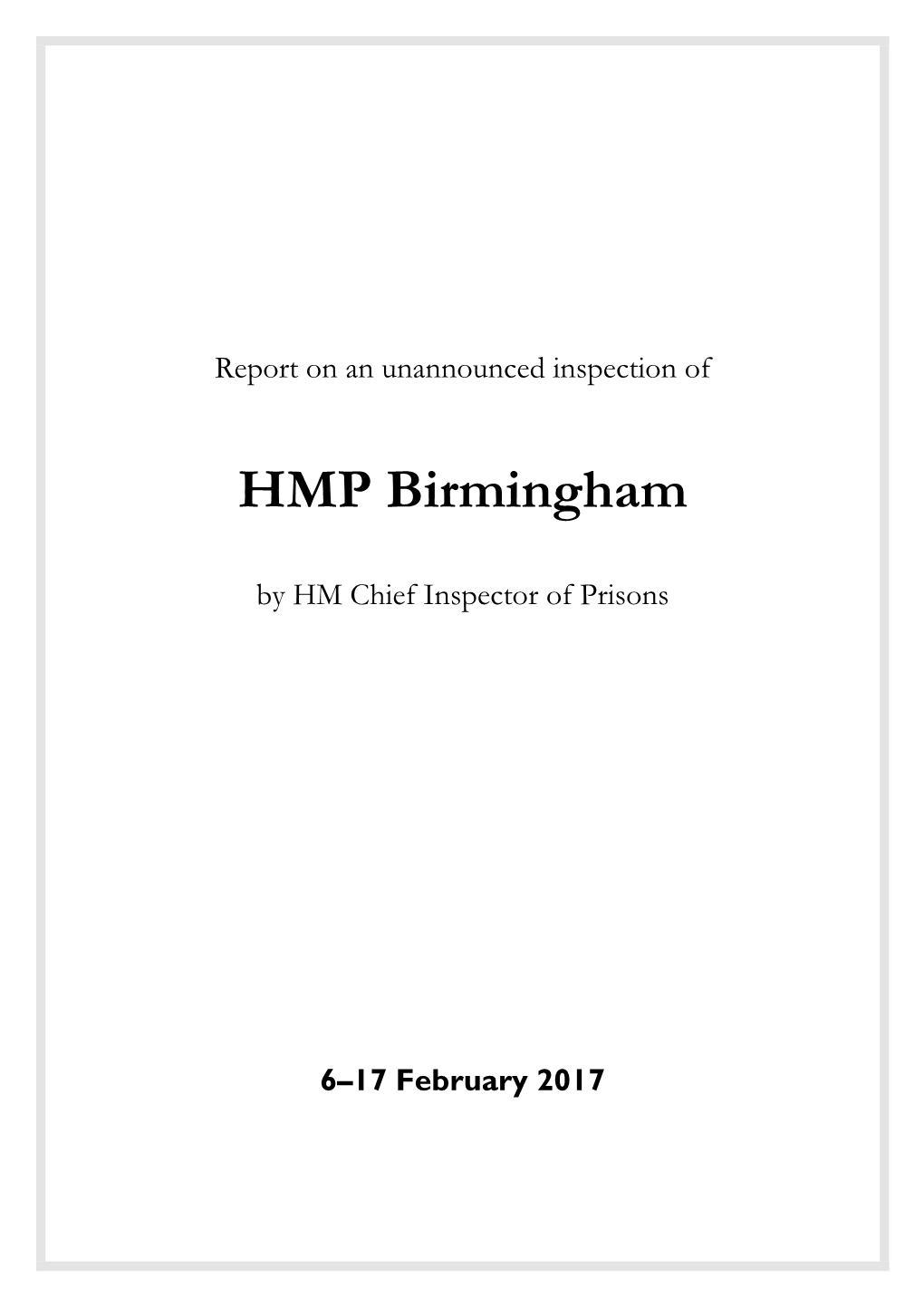 HMP Birmingham