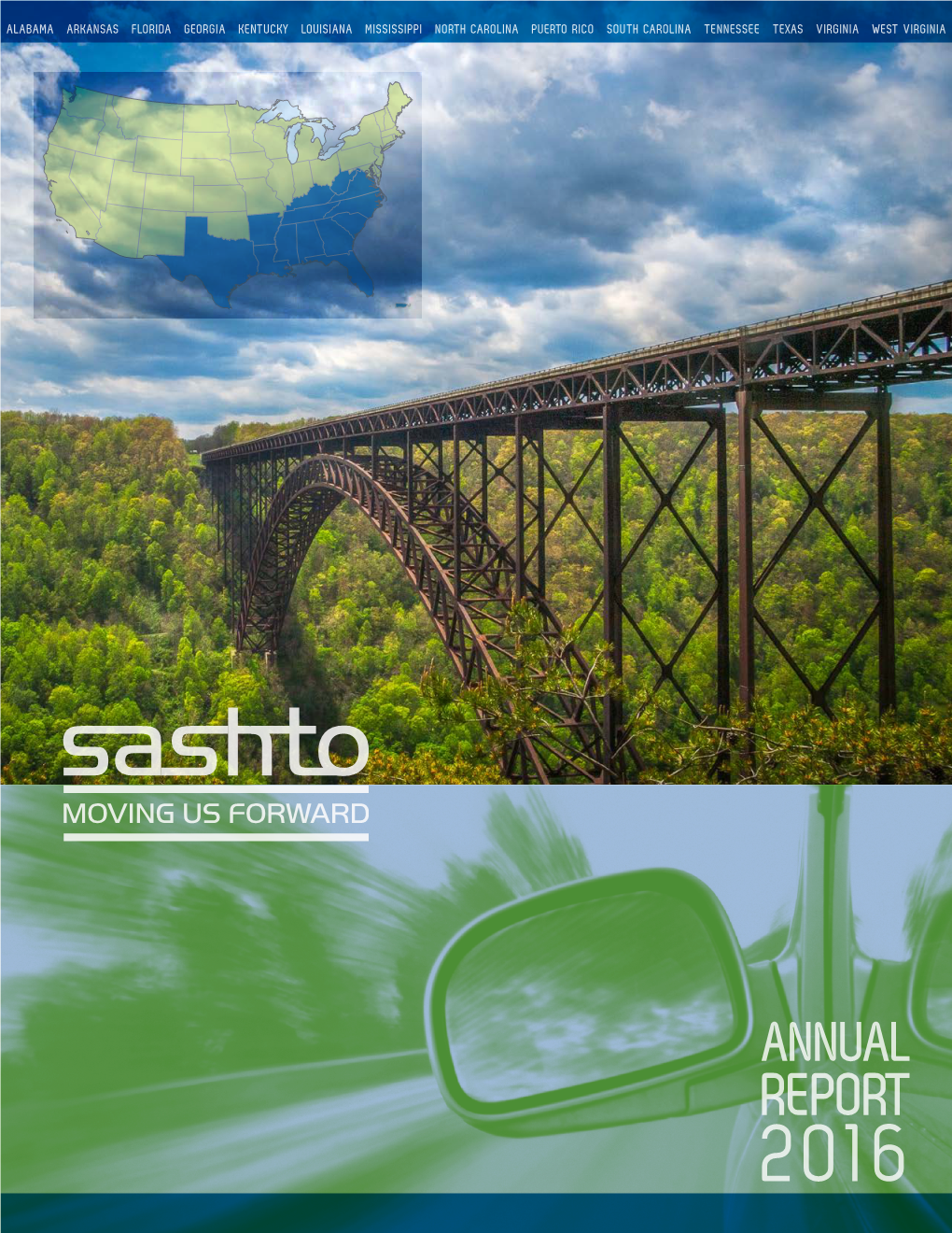 Annual Report 2016 Alabama Arkansas Florida Georgia Kentucky Louisiana Mississippi North Carolina Puerto Rico South Carolina Tennessee Texas Virginia West Virginia