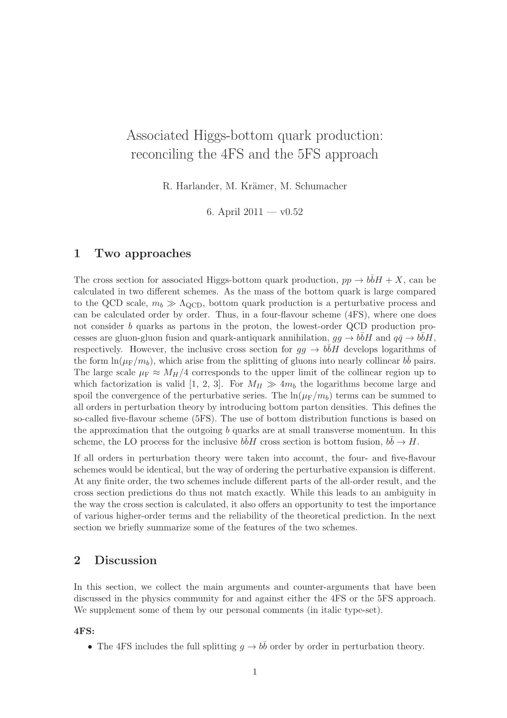 Associated Higgs-Bottom Quark Production: Reconciling the 4FS and the 5FS Approach