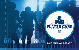 2017 NFL Player Care Foundation Annual Report