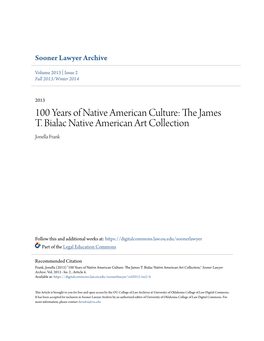 The James T. Bialac Native American Art Collection