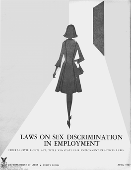 Laws on Sex Discrimination in Employment