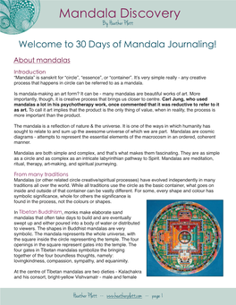 Mandala Discovery by Heather Plett