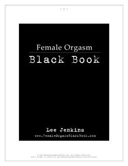 Female Orgasm Black Book.Pdf