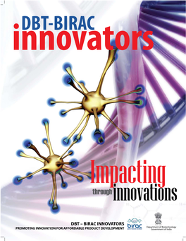 DBT – BIRAC Innovators Compendium: 2012