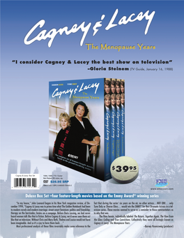 Cagney Lacey One Sheet:Layout 1.Qxd
