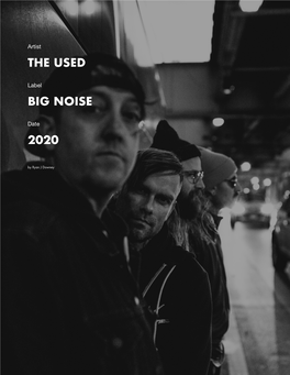 The Used Big Noise 2020