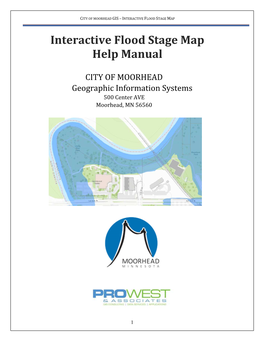 Interactive Flood Stage Map Help Manual