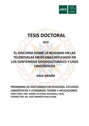 Tesis Doctoral 2019