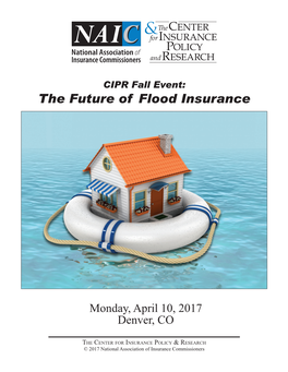 The Future of Flood Insurance