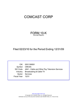Comcast Corp