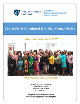 Center for Multicultural & Global Mental