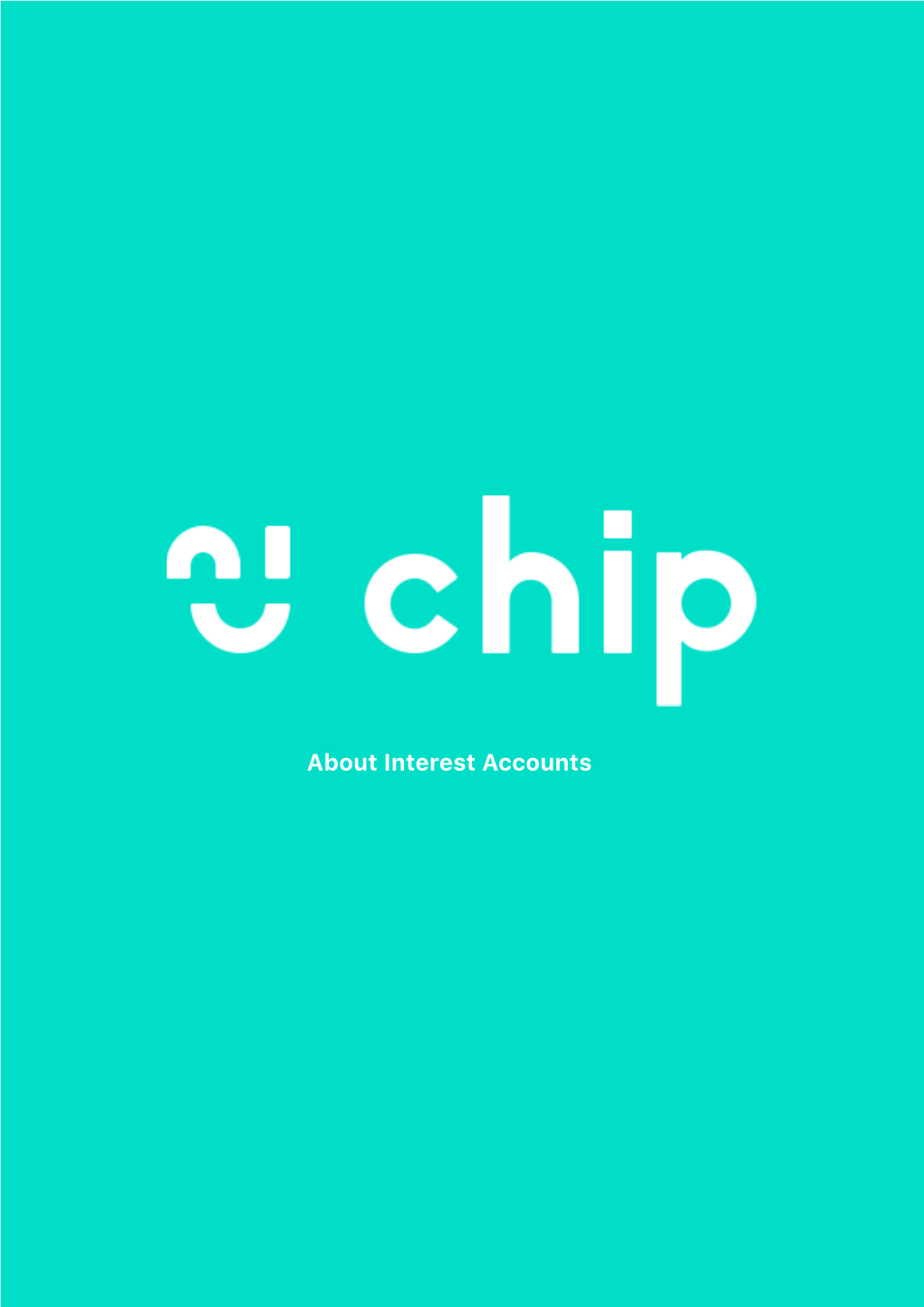 About Interest Accounts About Interest Accounts 1