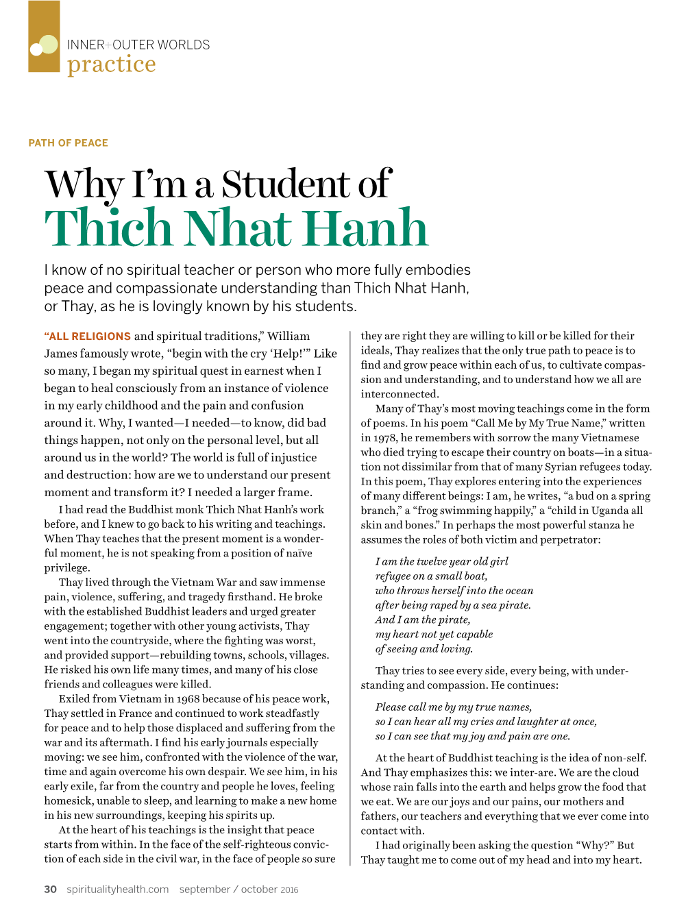 Thich Nhat Hanh