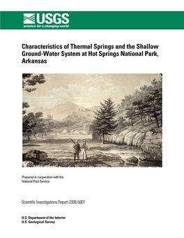 Characteristics of Thermal Springs and the Shallow Ground-Water System at Hot Springs National Park, Arkansas