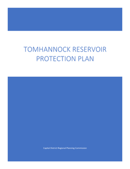 Tomhannock Reservoir Protection Plan