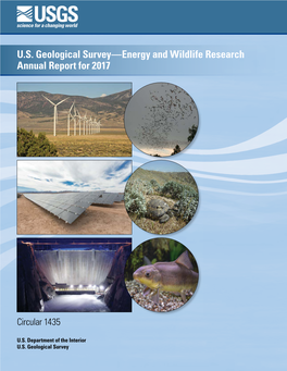 US Geological Survey—Energy and Wildlife Research Annual Report For