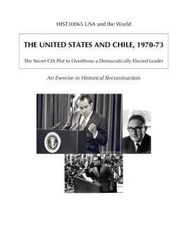The United States and Chile, 1970-73
