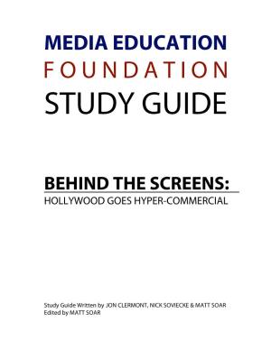 Behind the Screens: Hollywood Goes Hyper-Commercial