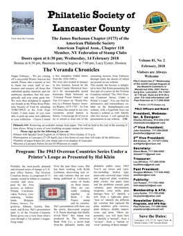 Philatelic Society of Lancaster County