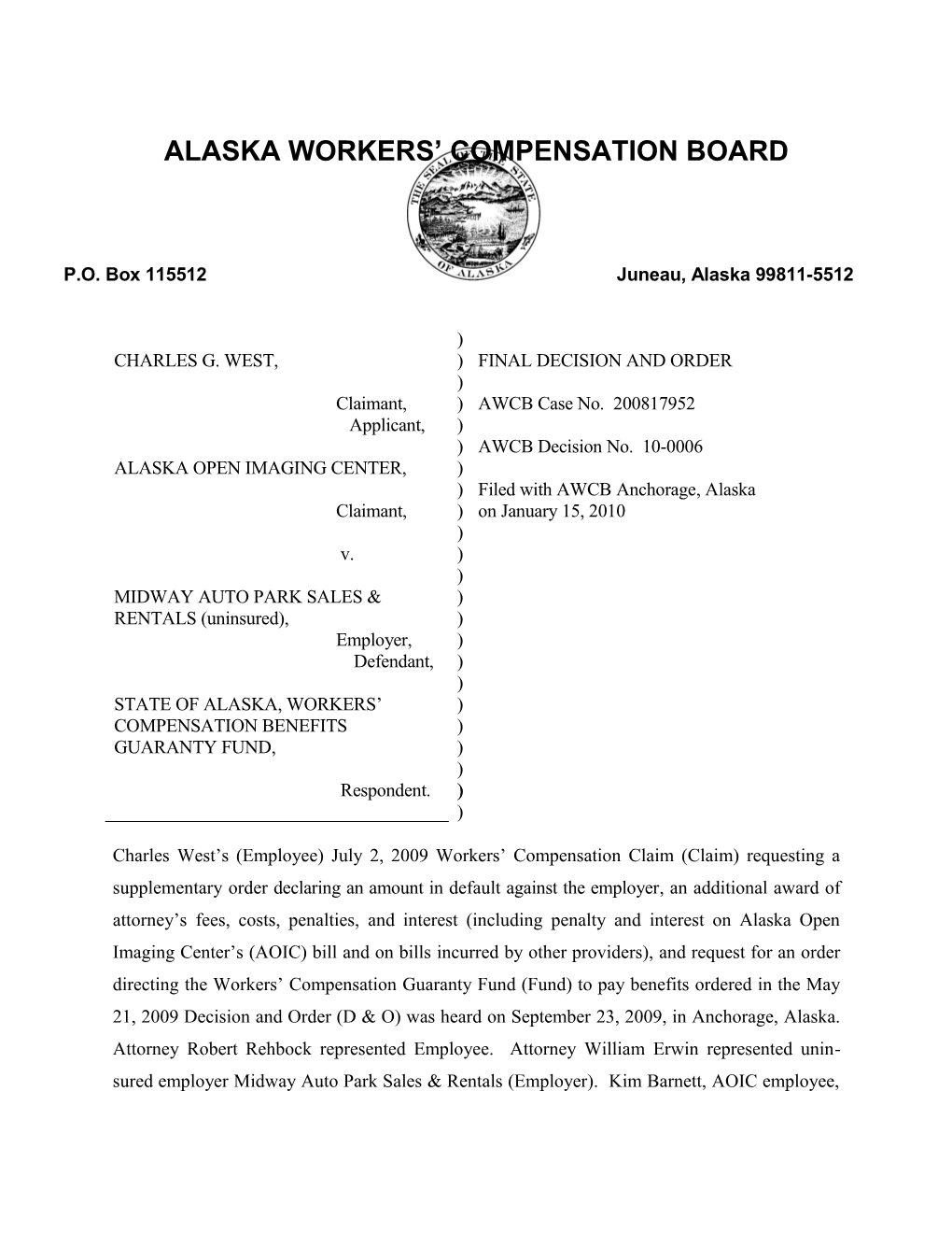 Alaska Workers' Compensation Board s43