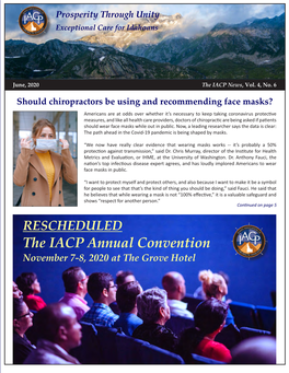 The Idaho Association of Chiropractic Physicians the IACP News Display Advertising Policy, Rates and Information