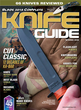 BLADE 2018 Complete Knife Guide